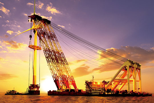 第一台自主知识产权3.6兆瓦海优势电机舱