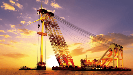 第一台自主知识产权的3.6兆瓦海优势电机舱